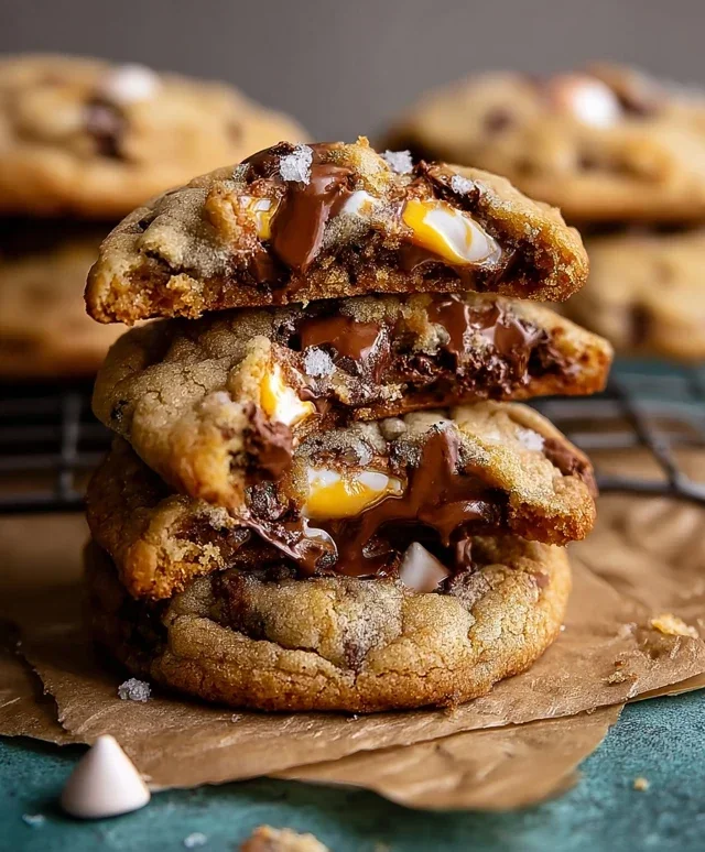 Chocolate Chip Cookie Bottomed Cheesecake