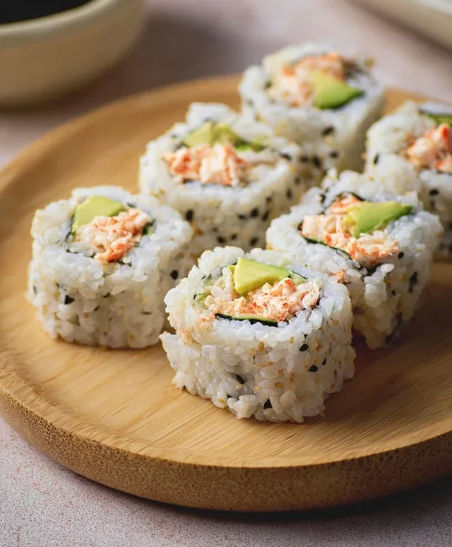 Kani Sushi (Spicy Crab Roll)