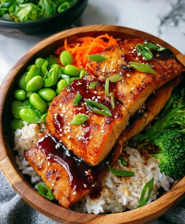 Meal Prep Teriyaki Salmon Rice Bowls