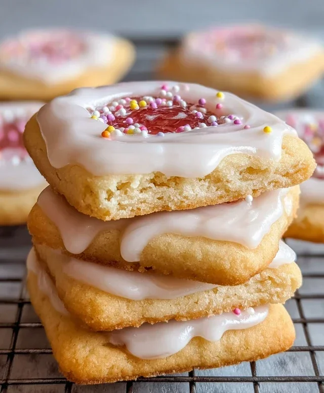 Frosted Pop-Tart Cookies