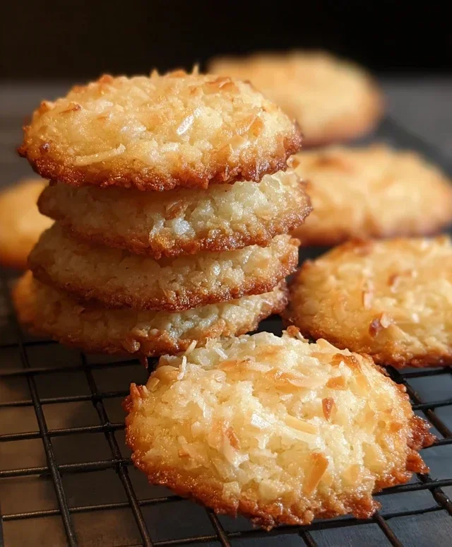 Chewy Coconut Cookies