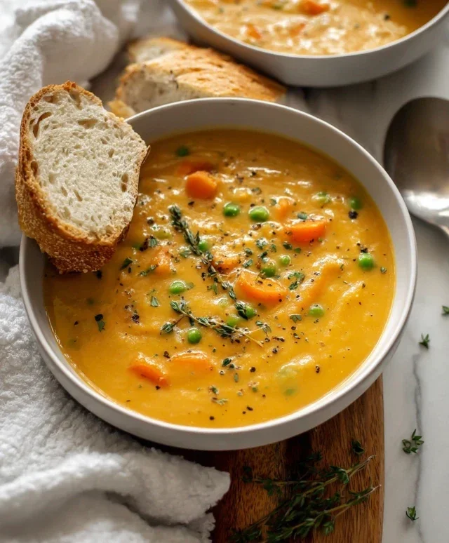 One-Pot Creamy Vegetable Soup