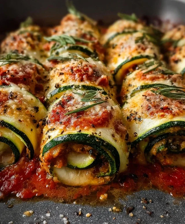 Vegan Zucchini Rollatini
