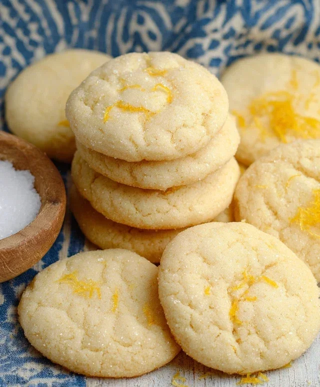 Soft & Chewy Lemon Cookies