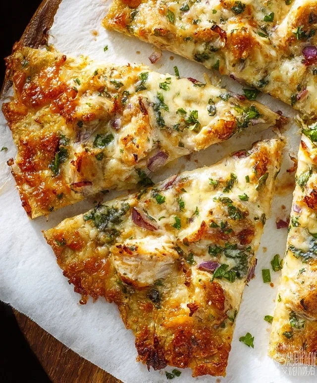 Chicken Crust Pizza