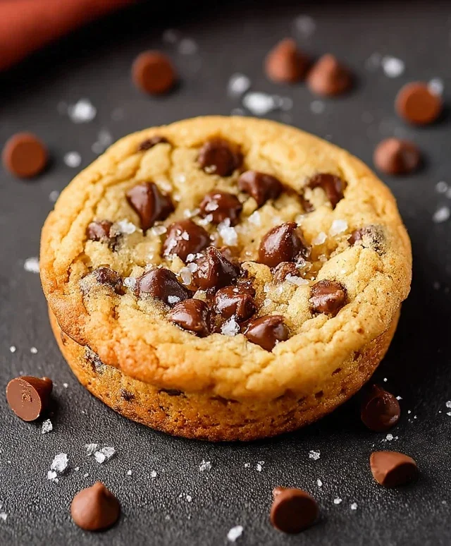 Microwave Chocolate Chip Cookie