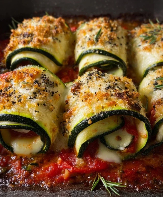 Vegan Zucchini Rollatini