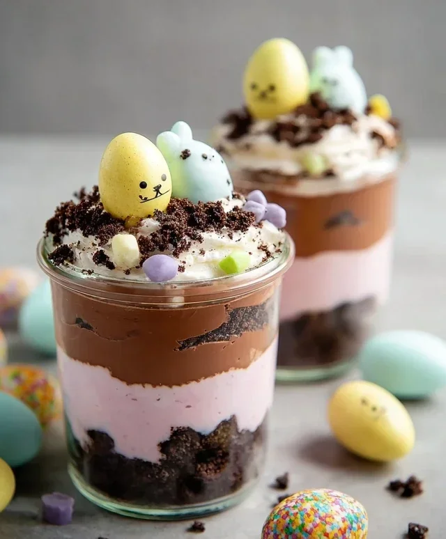 Easter Dirt Cups