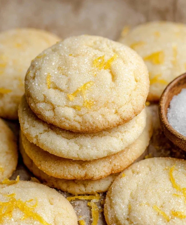 Soft & Chewy Lemon Cookies
