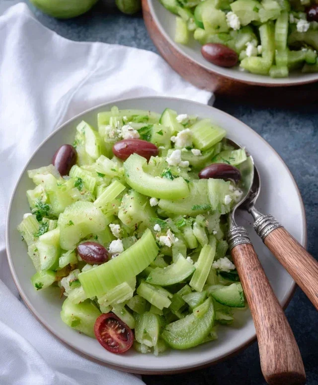 Mediterranean Celery Salad