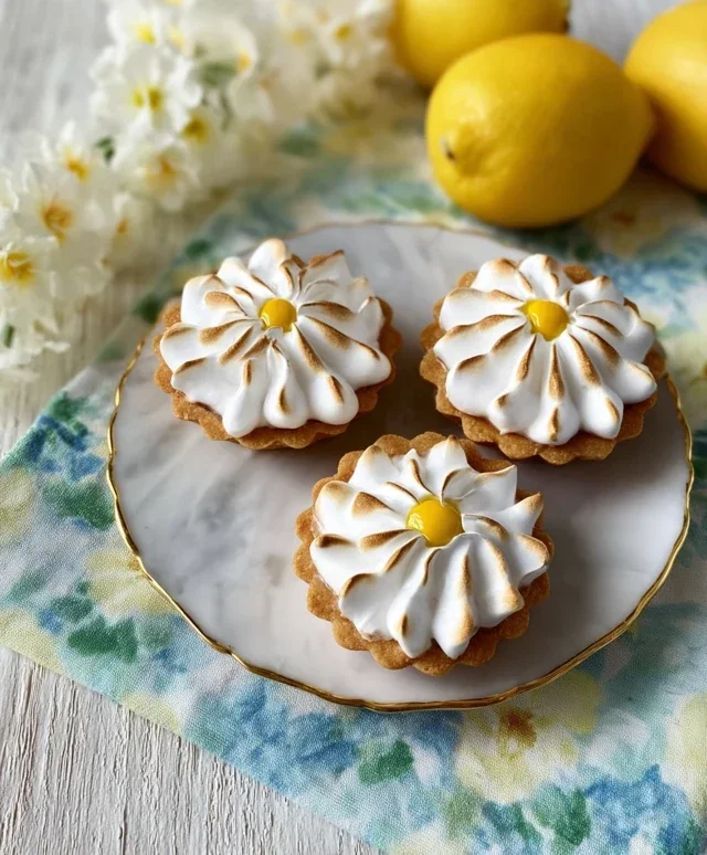 Daisy Lemon Meringue Pies