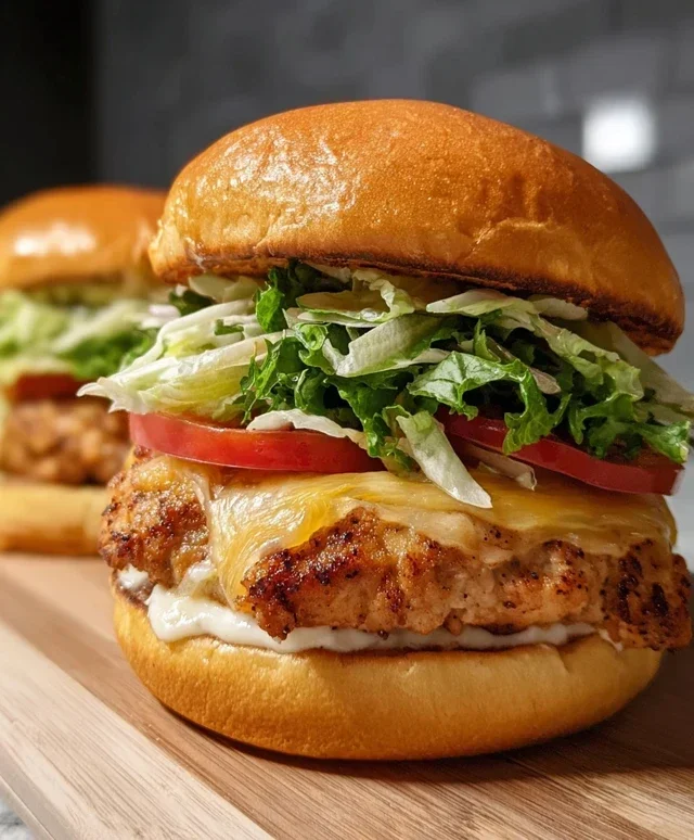 Ground Chicken Smash Burgers