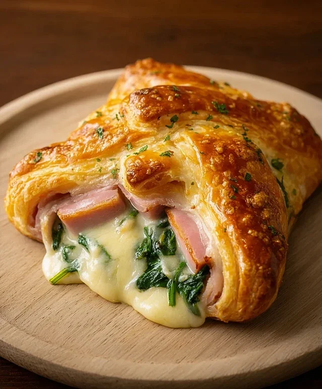 Beef Beef Ham and Cheese with Spinach