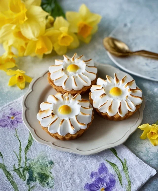 Daisy Lemon Meringue Pies