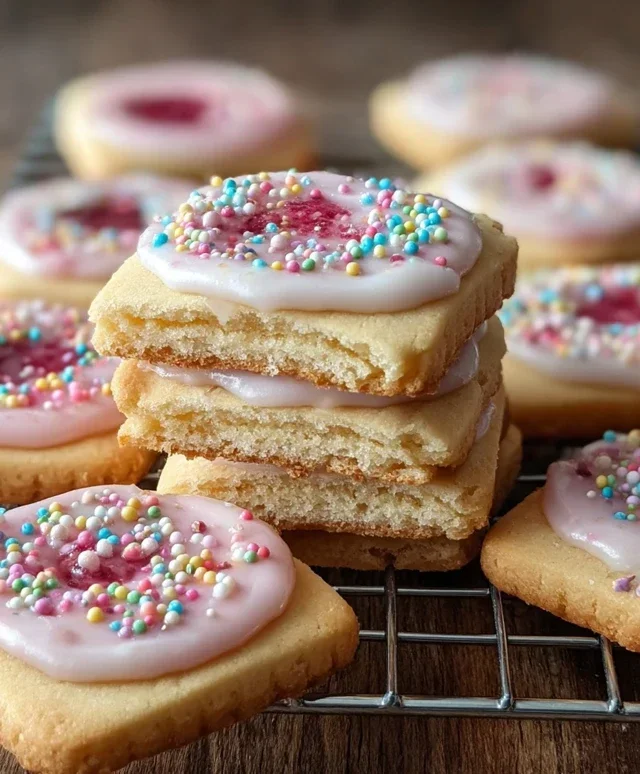 Frosted Pop-Tart Cookies