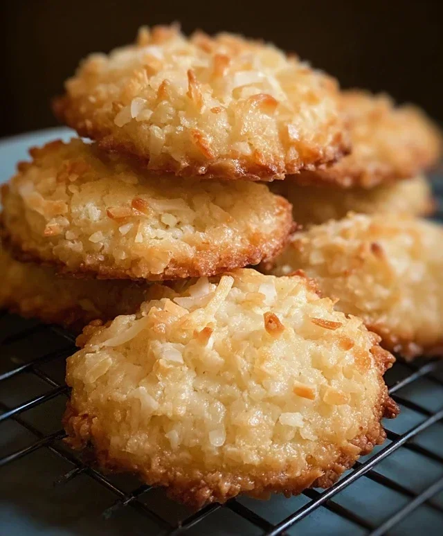 Chewy Coconut Cookies