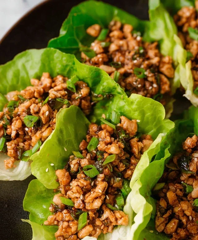 Crunchy PF Chang's Lettuce Wraps