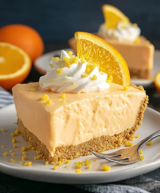 Orange Creamsicle Pie