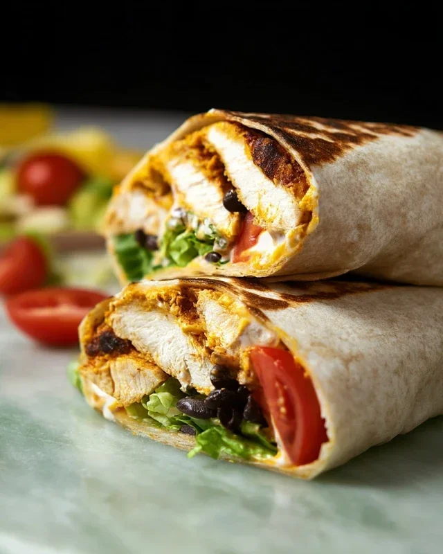 Chipotle Ranch Grilled Chicken Burrito