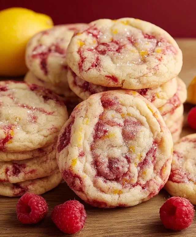 Lemon Raspberry Cookies