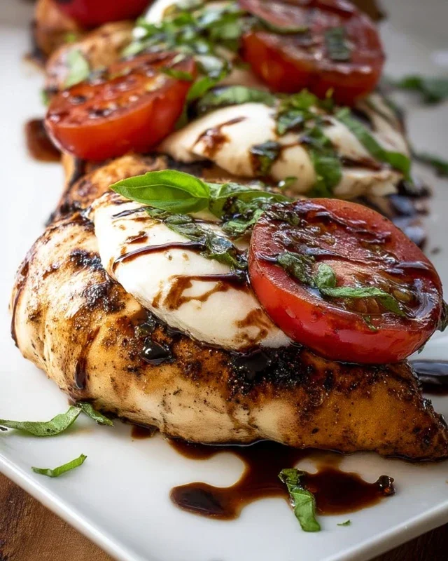 Fresh Cucumber Caprese Salad