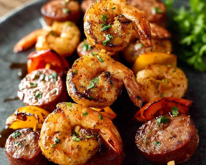 Easy Grilled Asian Chicken Skewers with Honey Garlic Sauce