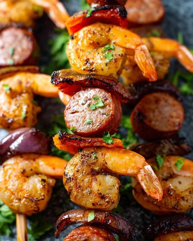 Easy Grilled Asian Chicken Skewers with Honey Garlic Sauce