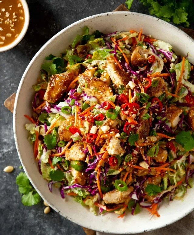 Asian Chicken Crunch Salad