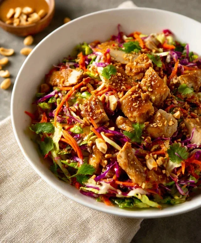 Asian Chicken Crunch Salad