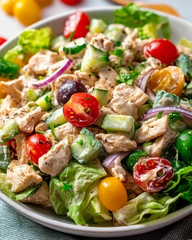 Healthy Ranch Chicken Salad