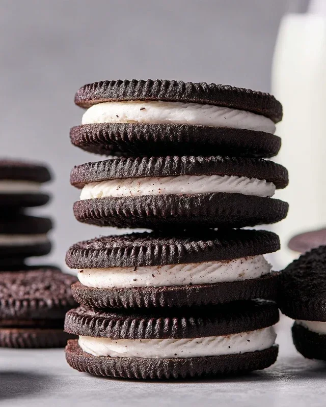 Homemade Oreo Cookies
