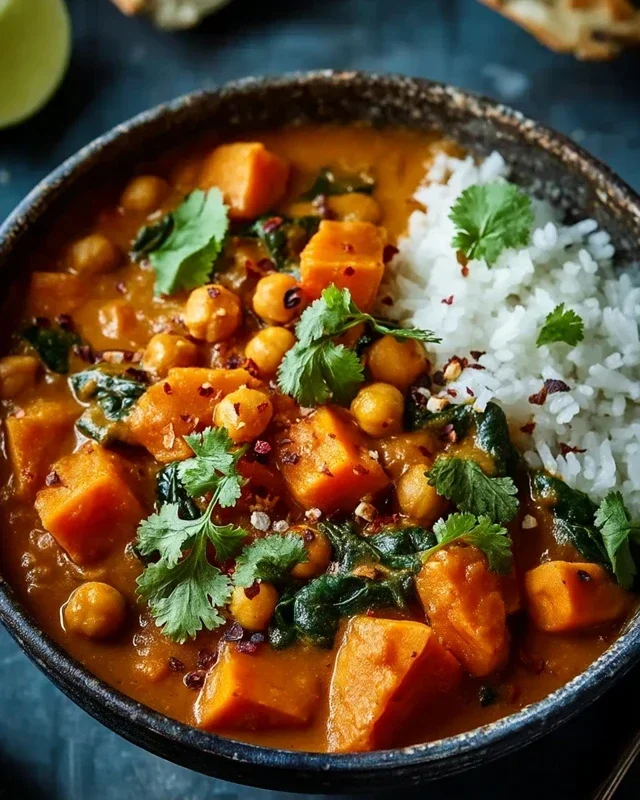 Sweet Potato and Chickpea Curry