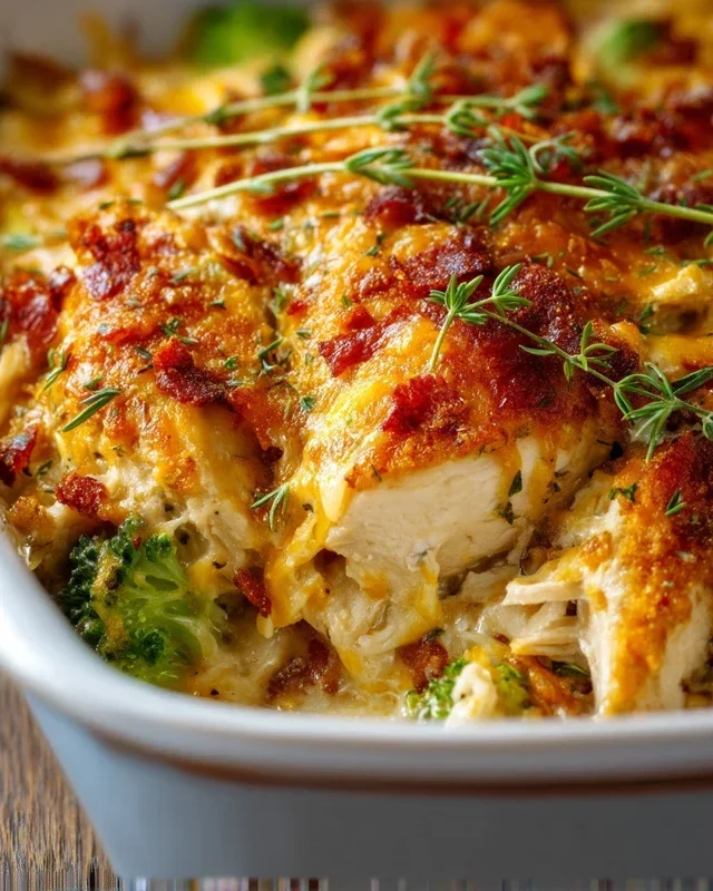 Easy Low Carb Chicken Casserole