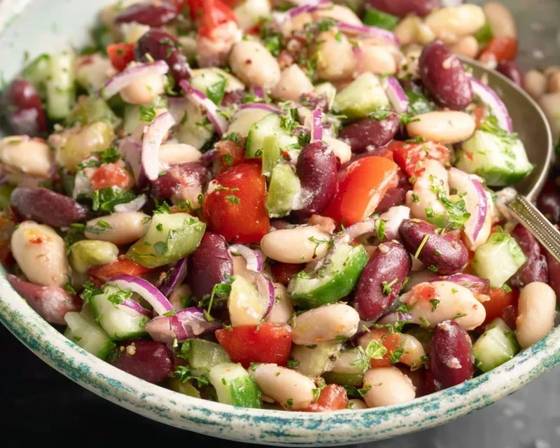 Mediterranean Bean Salad