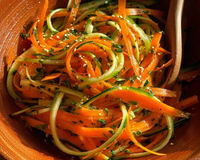 Cucumber Carrot Salad