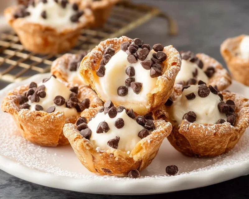 Mini Cannoli Cups