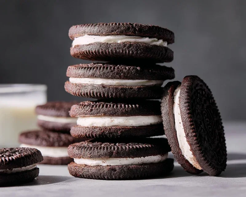 Homemade Oreo Cookies