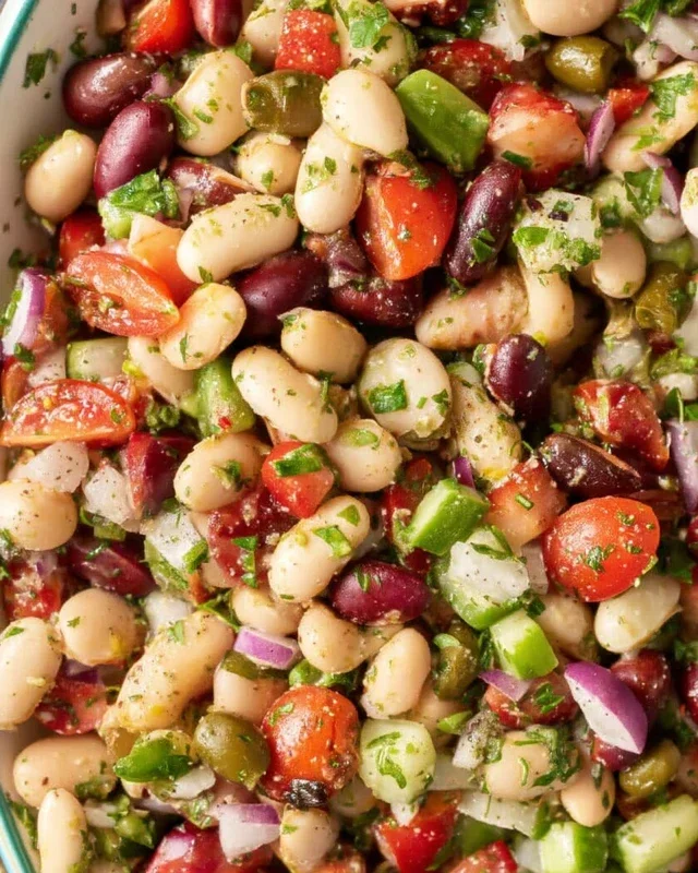 Mediterranean Bean Salad