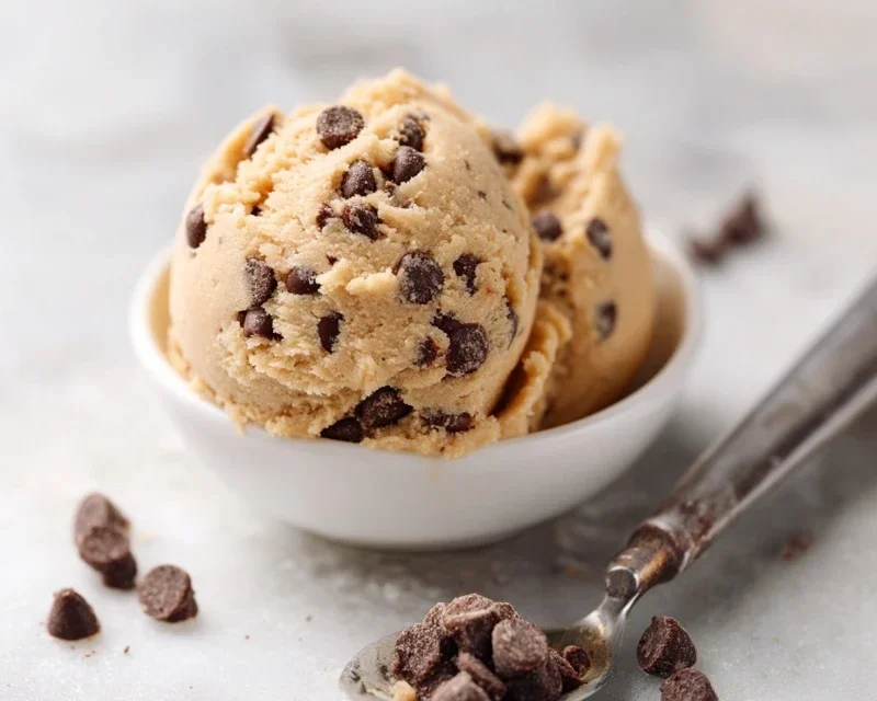 Edible Chocolate Chip Cookie Dough Recipe