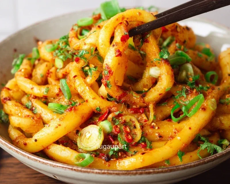 Spicy Potato Noodles