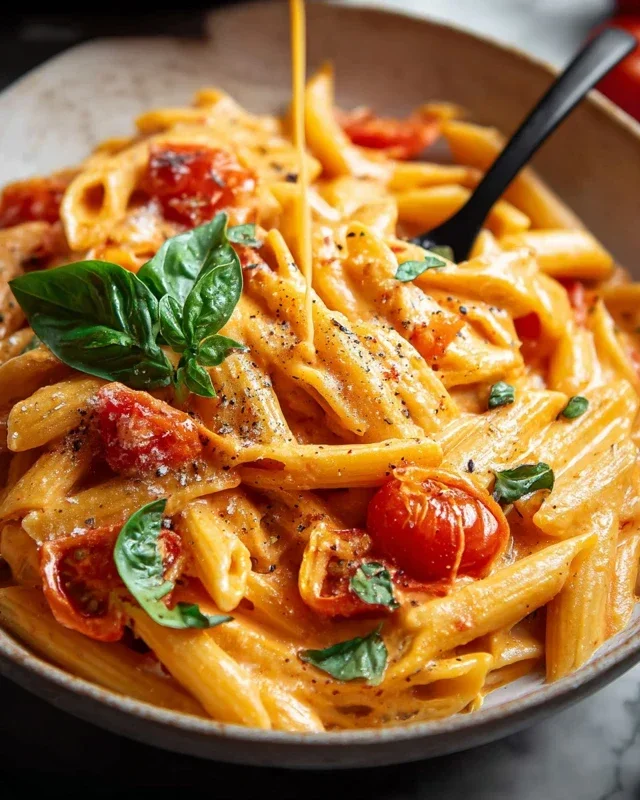 Easy One Pot Creamy Tomato Pasta