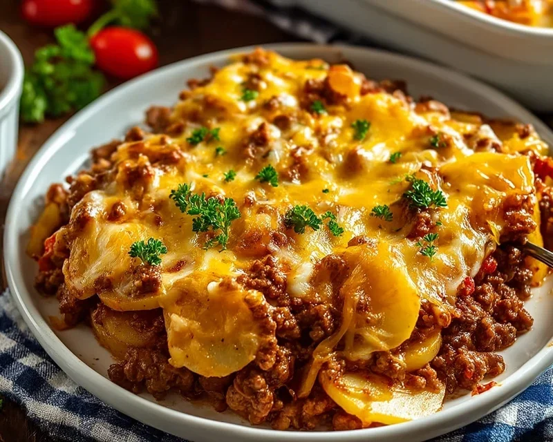 Hobo Casserole Ground Beef