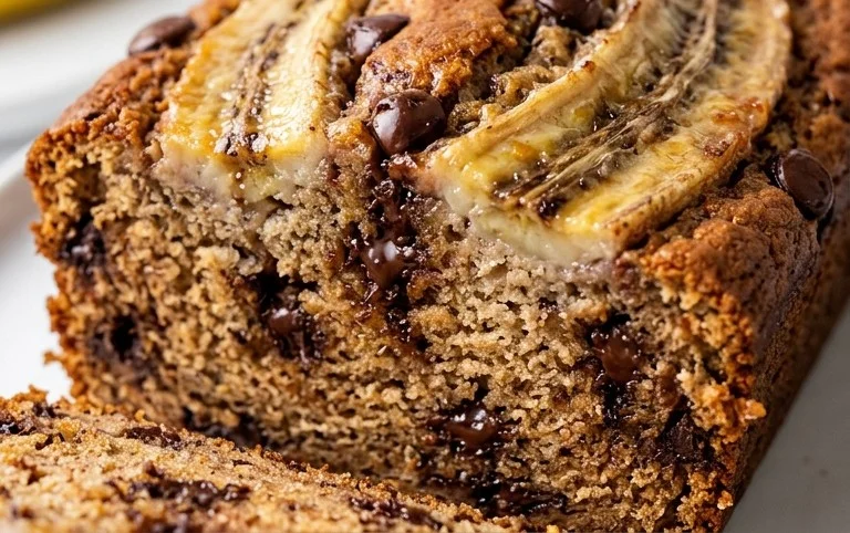 Easy Chocolate Chip Banana Bread