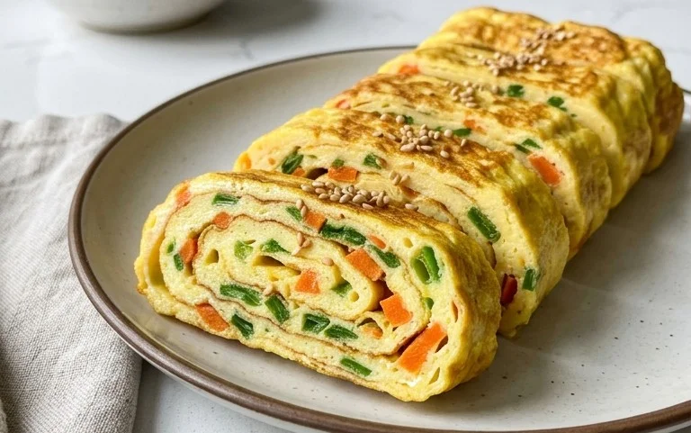 Gyeran Mari (Korean Rolled Omelette)