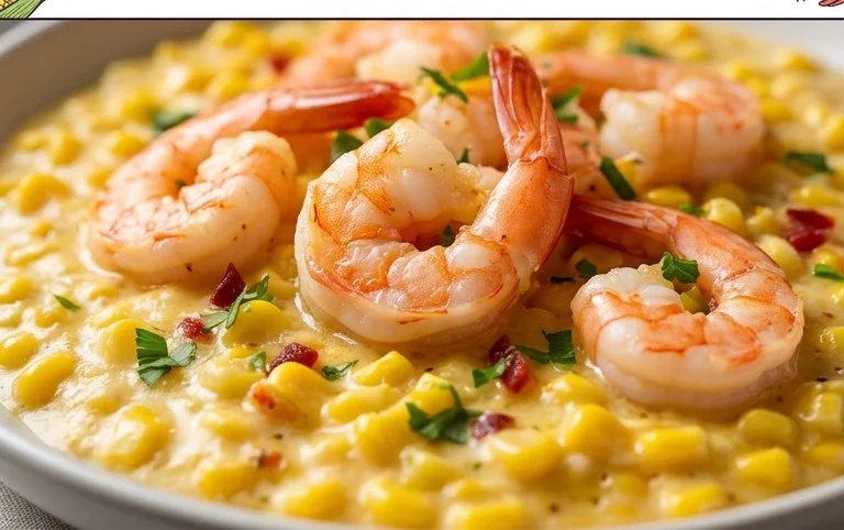 Shrimp and Creamed Corn (30 Minutes, One-Pan)