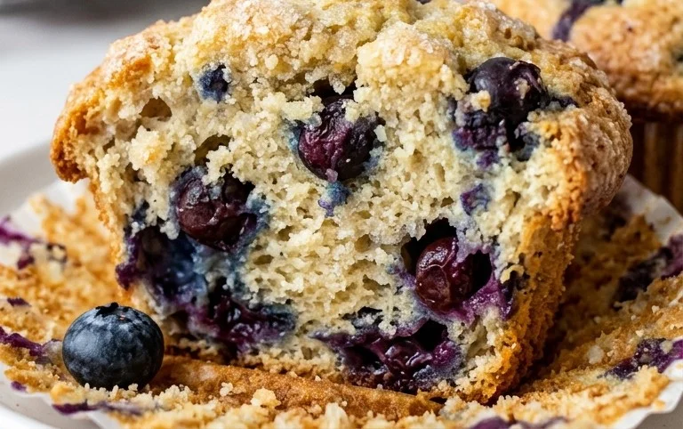 Homemade Blueberry Muffins