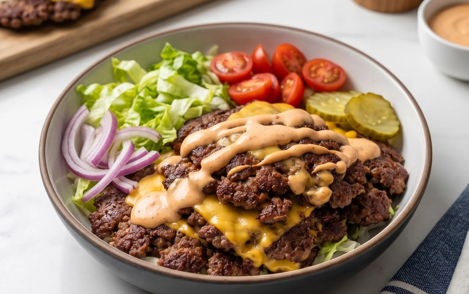 Smash Burger Bowl
