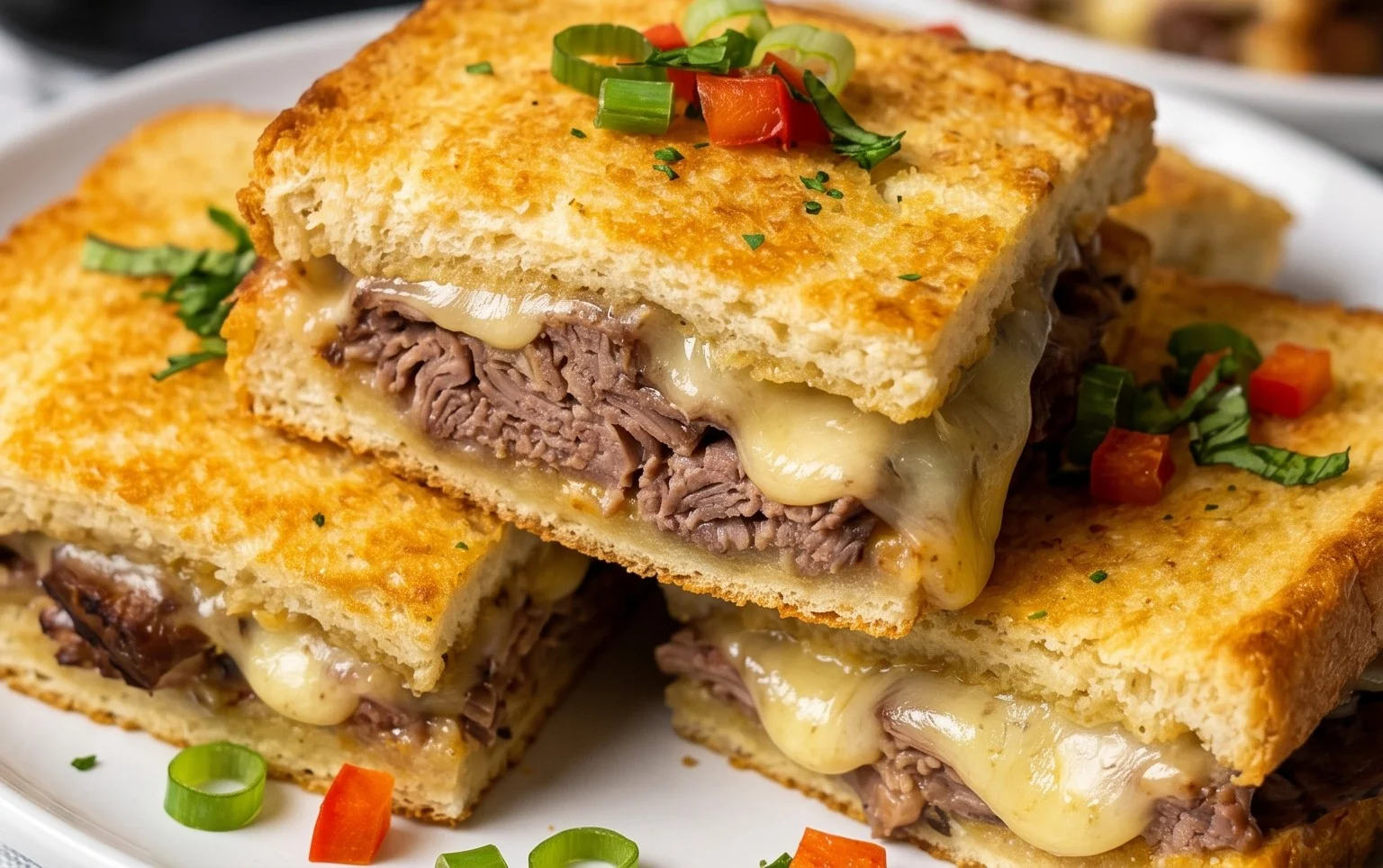 French Dip Squares