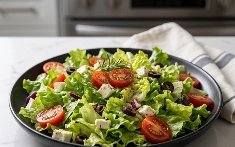 Maroulosalata (Greek Lettuce Salad)