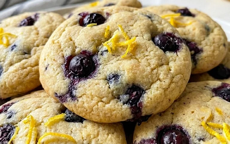 Lemon Blueberry Cookies Recipe